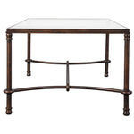 Warring - Iron Coffee Table - Dark Brown