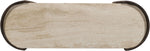Solstice - Travertine And Mango Wood Table