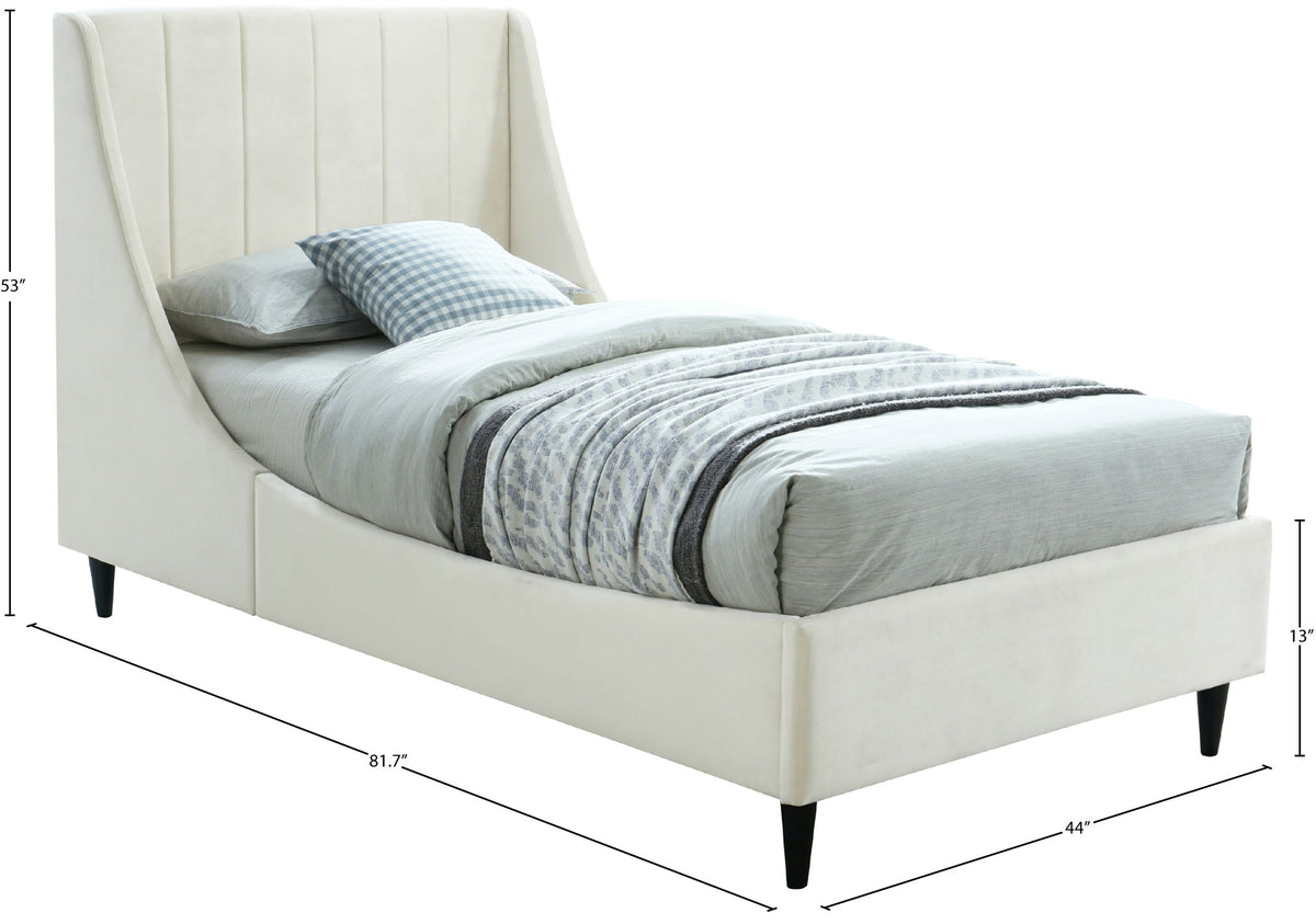 Eva - Velvet Bed