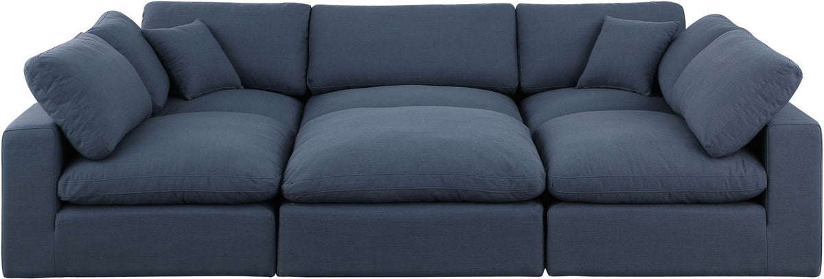 Comfy - 6 Piece Linen Sectional