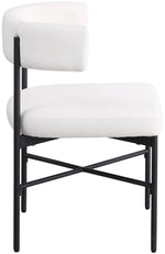 Rivage - Durable Dining Chair With Black Frame (Set of 2)