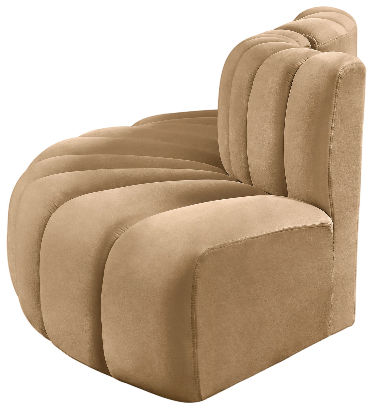 Arc - Velvet 3 Piece Modular Sofa