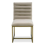 Barker - Modern Beige & Brush Gold Dining Chair (Set of 2) by VIG Furniture - View 7