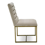 Barker - Modern Beige & Brush Gold Dining Chair (Set of 2) by VIG Furniture - View 8