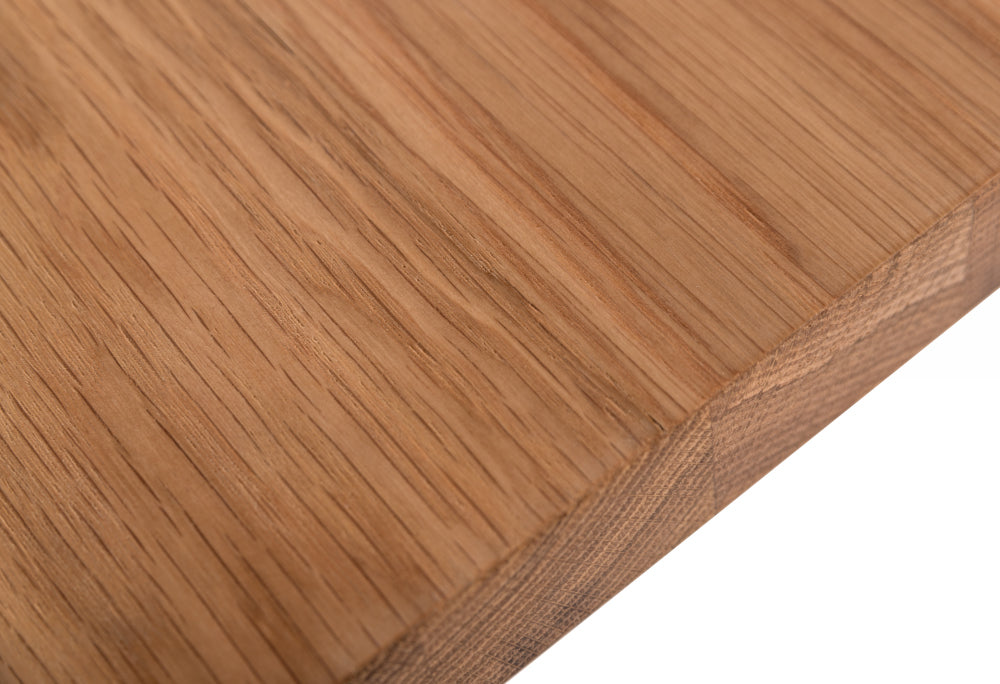 Barnum - Industrial Oak and Black Iron Live Edge Dining Table by VIG Furniture - View 6