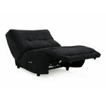 Basil - Modern Black Fabric Large Electric Recliner Chair by VIG Furniture - View 9