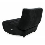 Basil - Modern Black Fabric Large Electric Recliner Chair by VIG Furniture - View 7