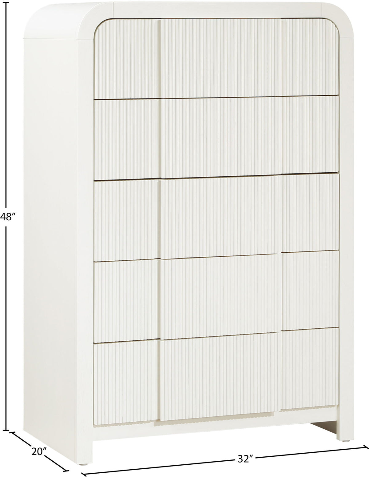 Fluted - Chest