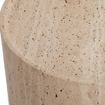 Basilica - Accent Table - Brown / White