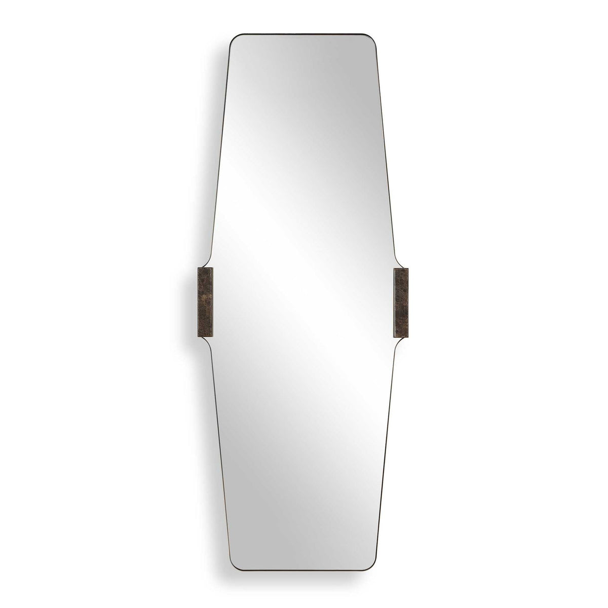 Orson - Mid-Century Tall Mirror - Bronze / Brown