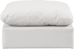 Indulge - Faux Leather Ottoman