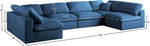 Plush - 6 Piece Modular Sectional