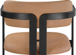 Aurum - Vegan Leather Upholstered Counter Stool With Graphite Black Base