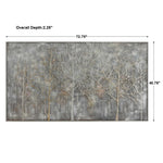 Parkview - Landscape Art - Pearl Silver