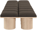 Pavilion - 14 Piece Modular Bench With Natural Base
