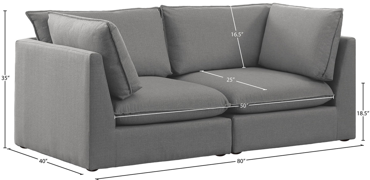 Mackenzie - Modular Sofa 2 Seats