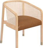 Sylvan - Vegan Leather Dining Chair (Set of 2) - Natural Frame