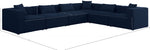 Cube - Linen 6 Piece Modular Corner Sectional