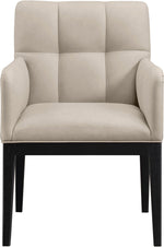 Adrian - Dining Arm Chair (Set of 2) - Black Legs