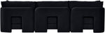 Hammond - Velvet Performance Fabric Upholstered 3 Piece Sofa