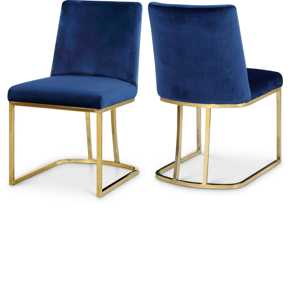 Heidi - Dining Chair with Gold Legs (Set of 2)