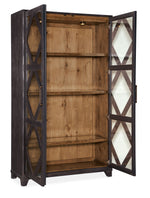 Big Sky - Display Cabinet - Black / Light Brown