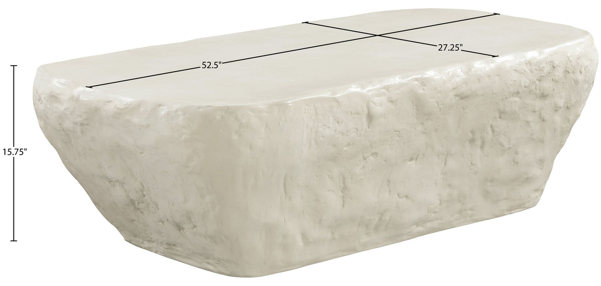 Rockford - Concrete Coffee Table - Taupe