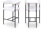 Malin - Linen Counter Stool (Set of 2)