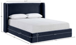 Kendall - Velvet Upholstered Bed