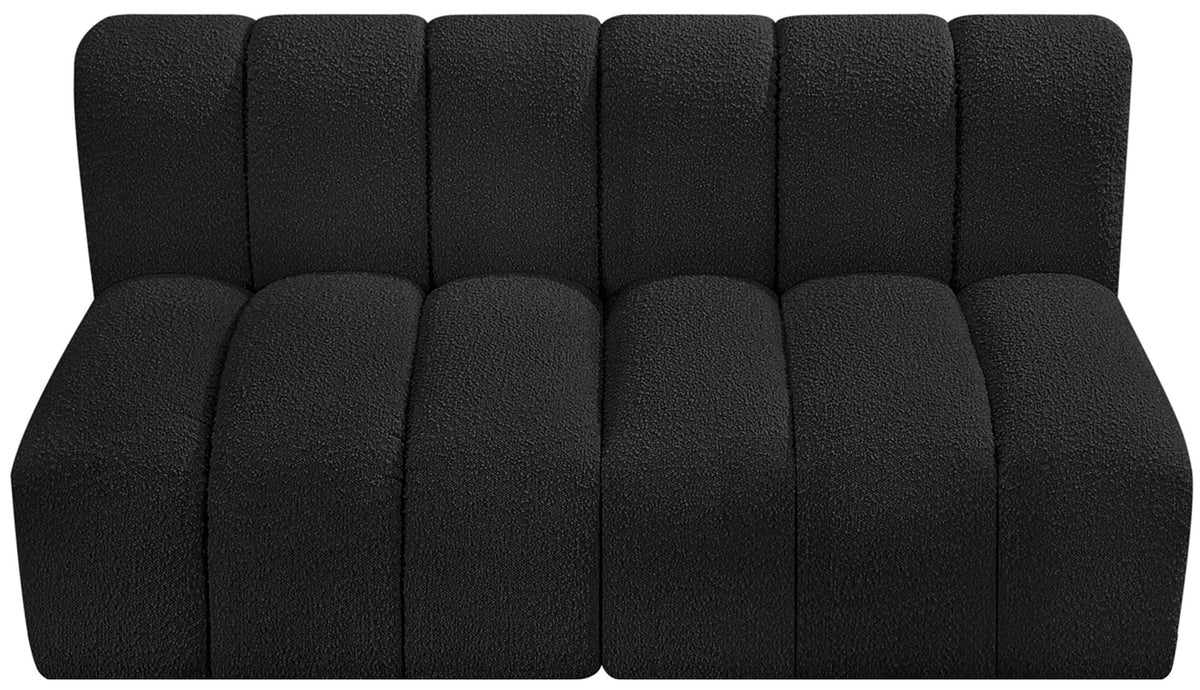 Arc - Boucle Fabric 2 Seats Modular Sofa
