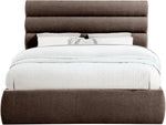 Adam - Chenille Fabric Bed With 52" Headboard