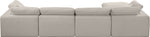 Comfy - 5 Piece Linen Modular Sectional With Chaise