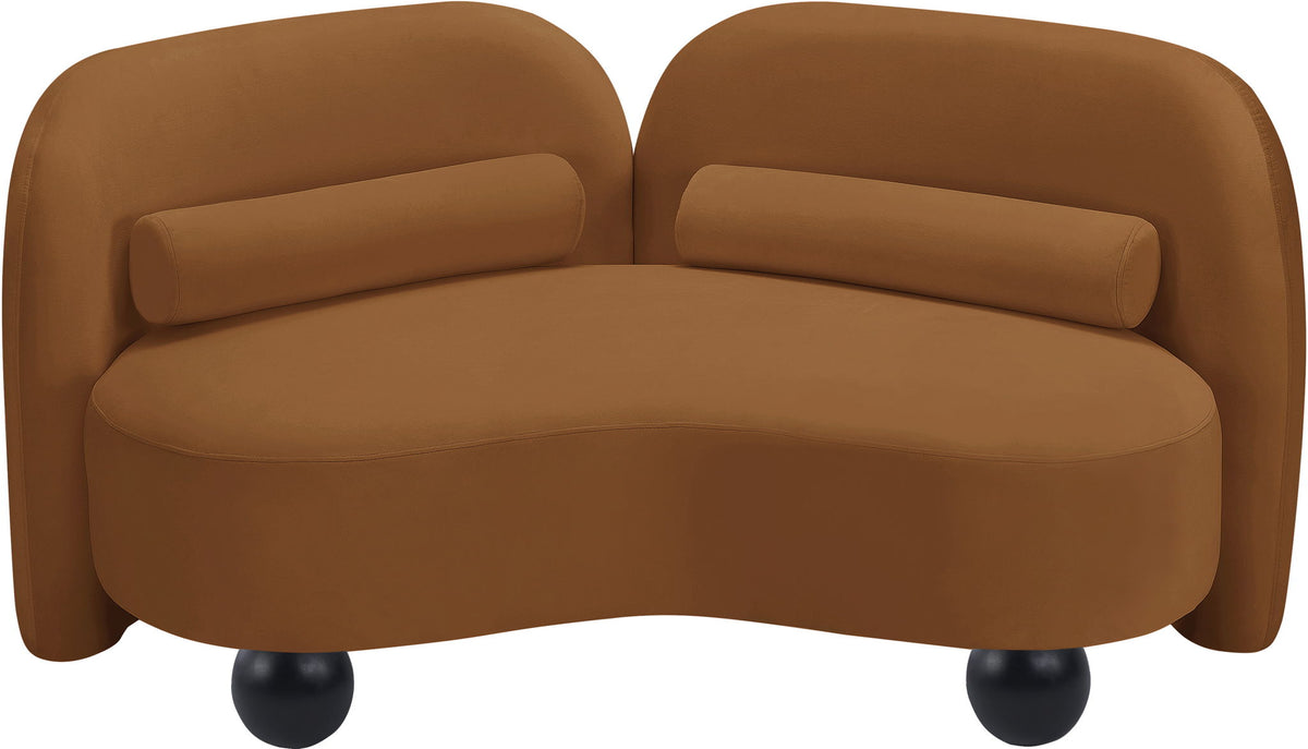 Daphne - Velvet Loveseat