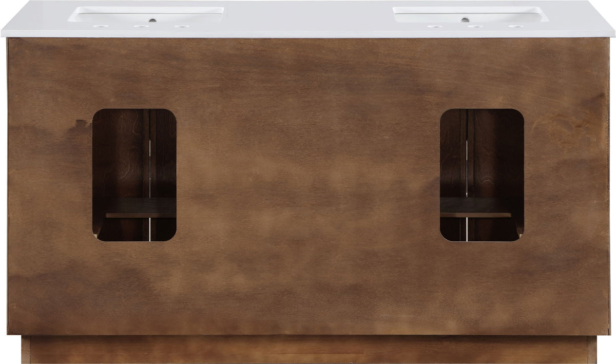 Willard - Engineered Stone And Solid Wood Bathroom Vanity