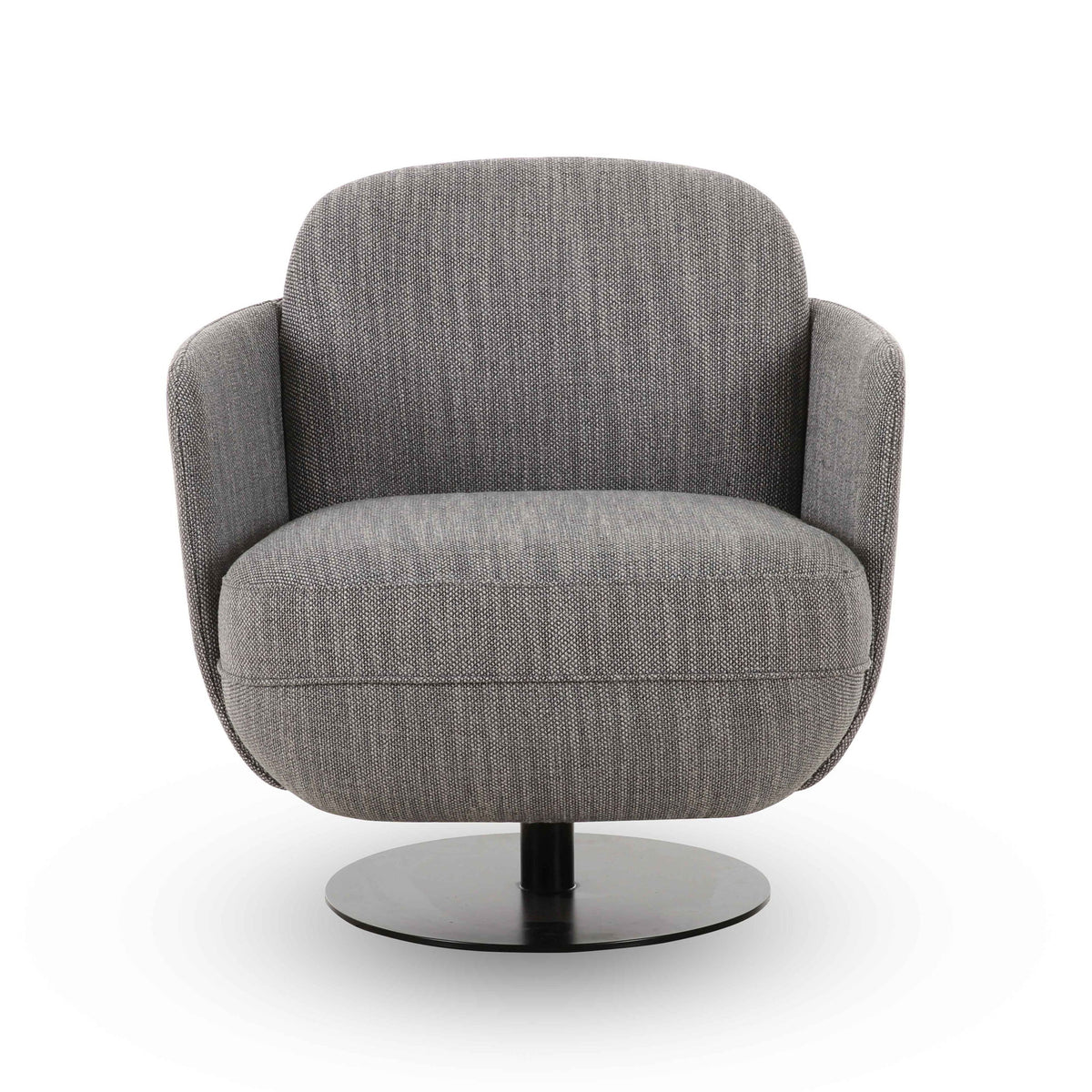Solange - Swivel Chair - Gray