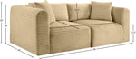 Shaggy - 2 Seat Modular Sofa