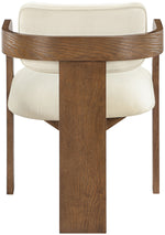Cedra - Velvet Performance Fabric Upholstered Dining Chair (Set of 2) - Brown Frame