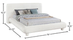 Blair - Chenille Upholstered Bed