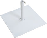 Fiji - Aluminum Patio Umbrella With Square White And Black Base