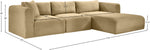 Shaggy - 3 Piece Modular Sectional