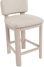 Paloma - Faux Leather Upholstered Counter Stool (Set of 2)