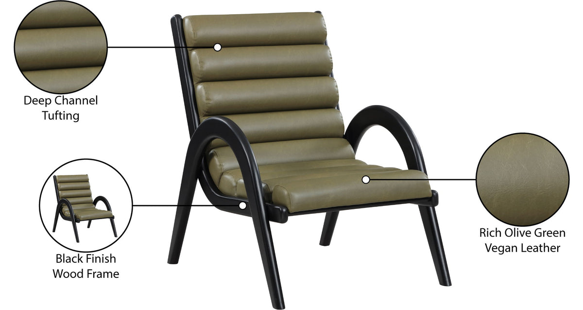 Randal - Accent Chair - Black Frame
