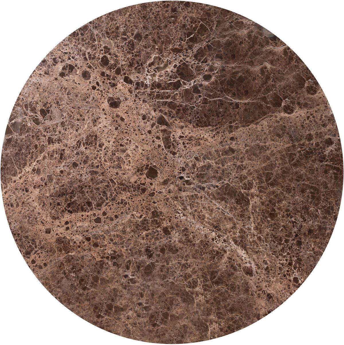 Cindra - Genuine Marble Top And Iron Base Table