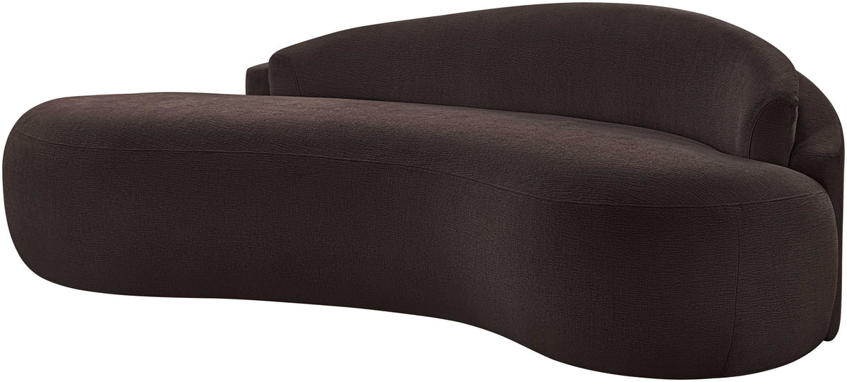 Caspian - Chenille Fabric Upholstered Loveseat