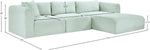 Shaggy - 3 Piece Modular Sectional