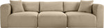 Shaggy - Fabric 3 Seat Modular Sofa