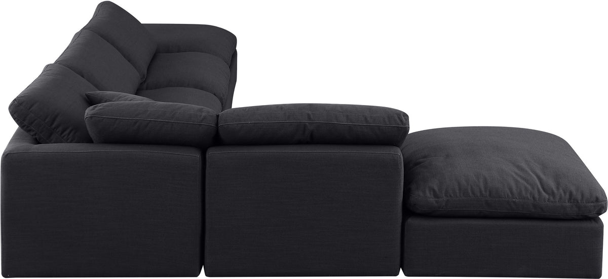 Indulge - Linen 6 Piece Modular Armless Sectional
