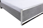 Charlene Modern Grey Elm & Stainless Steel Bedroom Set by VIG Furniture - View 2