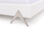 Eastern King Candid Modern White Bedroom Set