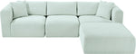 Shaggy - 4 Piece Modular Sectional